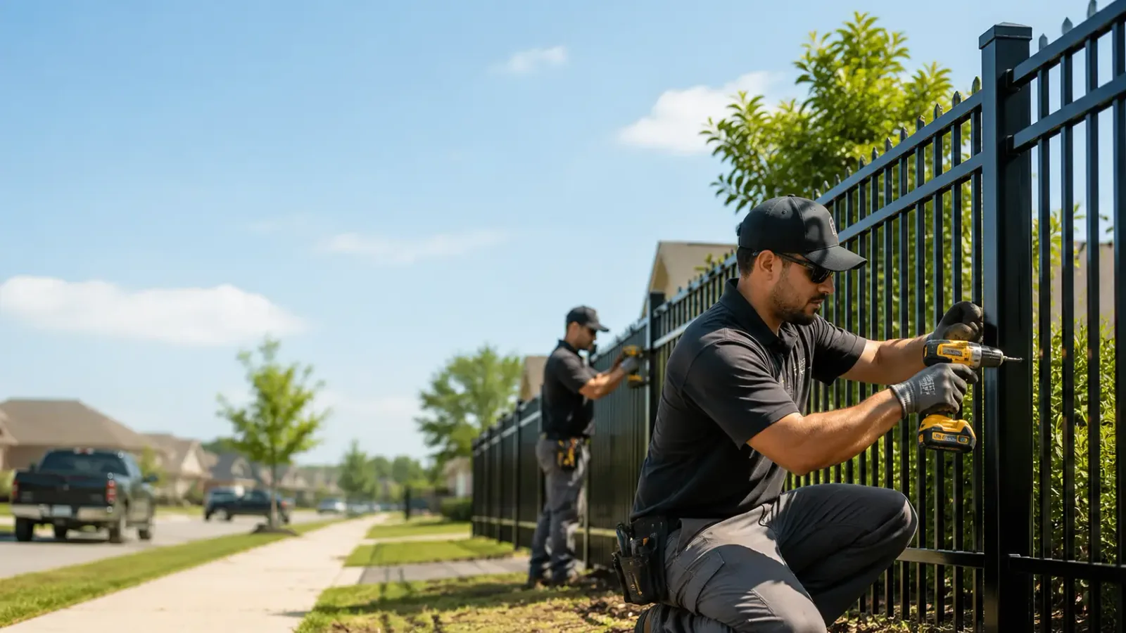 Metal Fence Installation in Forest Park, GA